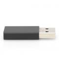 Ewent EW9650 cambiador de género para cable USB Type-A USB Tipo C Negro - Imagen 3
