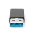 Ewent EW9650 cambiador de género para cable USB Type-A USB Tipo C Negro - Imagen 4