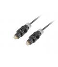 Cable toslink lanberg optico audio digital 3m negro - Imagen 2