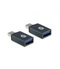Conceptronic DONN03G cambiador de género para cable USB 3.1 Gen 1 Type-C USB 3.1 Gen 1 Type-A Negro - Imagen 2