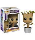 Funko pop bobble marvel los guardianes de la galaxia groot bailando - Imagen 2