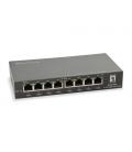 LevelOne GEP-0823 switch Gigabit Ethernet (10/100/1000) Energía sobre Ethernet (PoE) Negro - Imagen 2