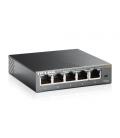 TP-LINK TL-SG105E L2 Gigabit Ethernet (10/100/1000) Negro - Imagen 8