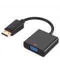 Ewent EC1454 adaptador de cable de vídeo 0,15 m DisplayPort VGA (D-Sub) Negro - Imagen 2