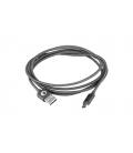 SilverHT Cable MicroUSB Smart Led Luxury Edition 1,5m - Gris oscuro - Imagen 2