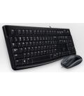 Logitech MK120 teclado USB AZERTY Francés Negro - Imagen 2