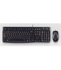 Logitech MK120 teclado USB AZERTY Francés Negro - Imagen 3