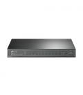 TP-LINK T1500G-10PS(TL-SG2210P) Gestionado L2/L4 Gigabit Ethernet (10/100/1000) Energía sobre Ethernet (PoE) Negro - Imagen 2