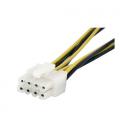 StarTech.com Adaptador de corriente EPS de 4 Pines a 8 Pines de 6 pulgadas con LP4 - H/M - Imagen 3