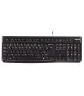 Logitech K120 teclado USB AZERTY Francés Negro - Imagen 2