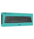 Logitech K120 teclado USB AZERTY Francés Negro - Imagen 5