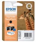 Epson Giraffe Doble juego de cartuchos Negro T0711H Tintas DURABrite Ultra - Imagen 3