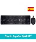 Ewent EW3256 teclado RF inalámbrico QWERTY Español Negro - Imagen 7