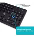 Ewent EW3256 teclado RF inalámbrico QWERTY Español Negro - Imagen 8