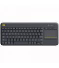 Logitech K400 Plus teclado RF inalámbrico QWERTY Español Negro - Imagen 2