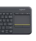 Logitech K400 Plus teclado RF inalámbrico QWERTY Español Negro - Imagen 10
