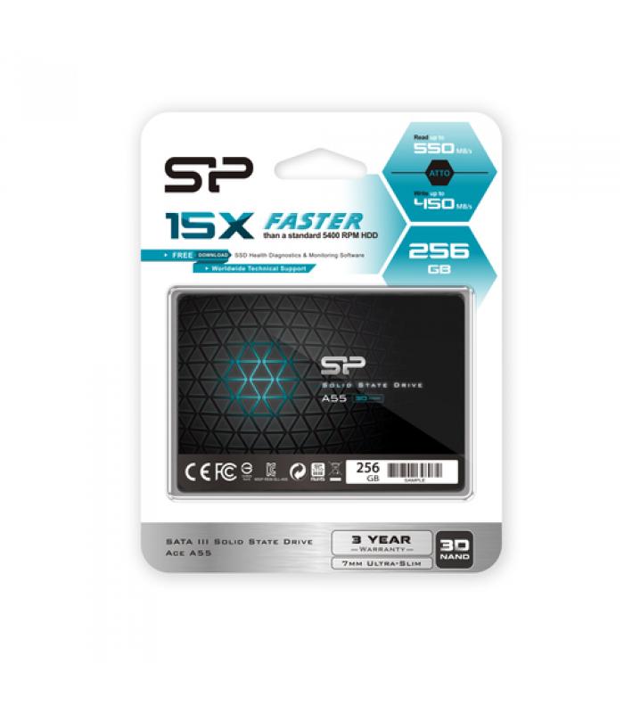 SP Ace A55 SSD 256GB 7mm Sata3