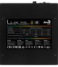 Aerocool LUX RGB 650M unidad de fuente de alimentación 650 W 20+4 pin ATX Negro - Imagen 13