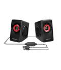 Mars Gaming MS1 altavoz Negro, Rojo Alámbrico 10 W - Imagen 13