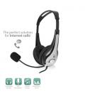 Ewent EW3562 auricular y casco Auriculares Diadema Negro, Plata - Imagen 6