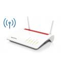 AVM FRITZ!Box 6890 LTE International router inalámbrico Gigabit Ethernet Doble banda (2,4 GHz / 5 GHz) 3G 4G Rojo, Blanco - Imag
