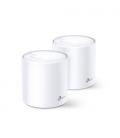 TP-LINK Deco X20 (2-pack) router inalámbrico Gigabit Ethernet Doble banda (2,4 GHz / 5 GHz) Blanco - Imagen 2