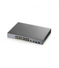 Zyxel GS1350-18HP-EU0101F switch Gestionado L2 Gigabit Ethernet (10/100/1000) Energía sobre Ethernet (PoE) Gris - Imagen 7