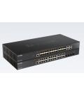 D-Link DXS-1210-28S switch Gestionado 10G Ethernet (100/1000/10000) 1U Negro - Imagen 2