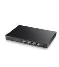 Zyxel GS1900-24HP Gestionado Gigabit Ethernet (10/100/1000) 1U Negro - Imagen 4