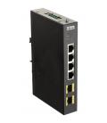 D-Link DIS-100G-6S switch Gestionado Gigabit Ethernet (10/100/1000) Negro - Imagen 2