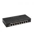 iggual GES8000 No administrado Gigabit Ethernet (10/100/1000) Negro - Imagen 3