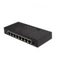 iggual GES8000 No administrado Gigabit Ethernet (10/100/1000) Negro - Imagen 4