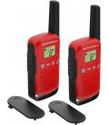 Motorola TALKABOUT T42 two-way radios 16 canales Negro, Rojo - Imagen 5