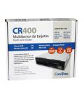 CoolBox CR-400V2 lector de tarjeta Interno Negro - Imagen 10