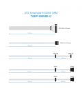 TooQ Fonte Ecopower II unidad de fuente de alimentación 500 W 20+4 pin ATX ATX Plata - Imagen 12