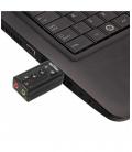 Ewent EW3762 cambiador de género para cable USB audio-in/audio-out Negro - Imagen 6