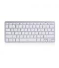 Ewent EW3161 teclado Bluetooth QWERTY Español Plata, Blanco - Imagen 6