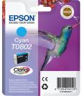 TINTA EPSON T0802 CYAN - Imagen 4