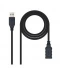 Cable alargador usb 3.0 nanocable 10.01.0901-bk/ usb macho - usb hembra/ 1m/ negro - Imagen 6