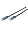 CABLE RED GEMBIRD UTP CAT5E MOLDEADO 0,25M NEGRO - Imagen 2