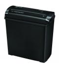 Destructora Fellowes P-25S/ Corte en Tiras de 7mm/ Negra