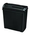 Destructora Fellowes P-25S/ Corte en Tiras de 7mm/ Negra