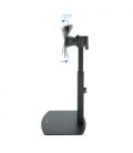 TooQ Soporte de mesa para 2 pantallas (monitor / plasma / LCD / LED) 17"-27" - Imagen 20