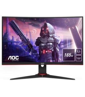 AOC G2 C24G2AE/BK pantalla para PC 59,9 cm (23.6") 1920 x 1080 Pixeles Full HD LED Negro, Rojo - Imagen 1