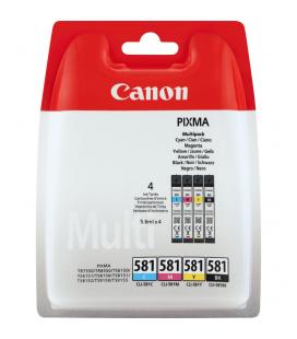 TINTA CANON CLI-581 PACK C/M/Y/BK MULTI BLISTER - Imagen 1