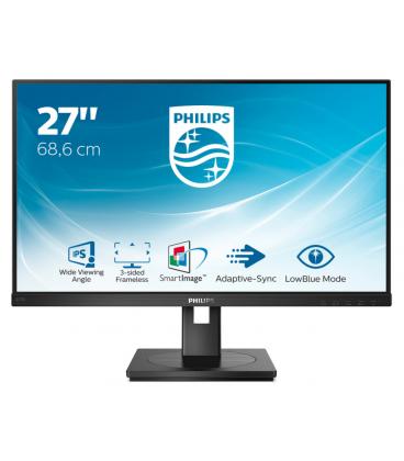 MONITOR PHILIPS 272S1AE 27" IPS FHD 1000:1 VGA DVI HDMI DP - Imagen 1