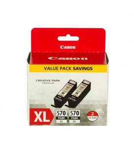 TINTA CANON PGI570XL NEGRO PACK DE 2 - Imagen 1