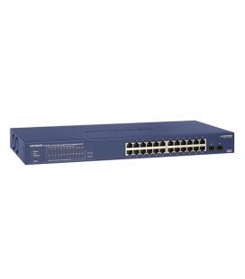 Netgear GS724TP Gestionado L2/L3/L4 Gigabit Ethernet (10/100/1000) Energía sobre Ethernet (PoE) 1U Negro, Gris - Imagen 1
