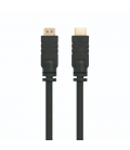 Cable hdmi nanocable 10.15.1815/ hdmi macho - hdmi macho/ 15m/ negro - Imagen 2