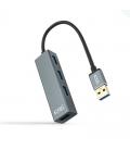 Hub usb 3.0 nanocable 10.16.4402/ 4 puertos usb/ gris - Imagen 2